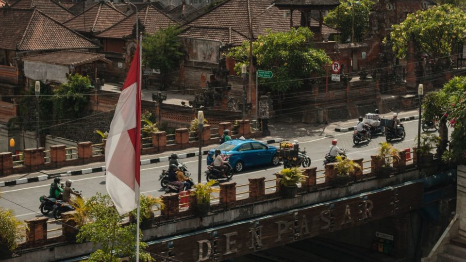 A scene taken in Denpasar city. Photo: Unsplash/Dendy Darma