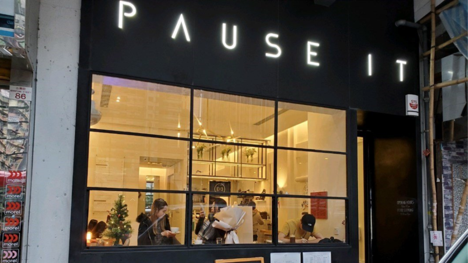 The man broke into the cafe, only to make off with a cash register that had no money inside. Photo: Openrice/