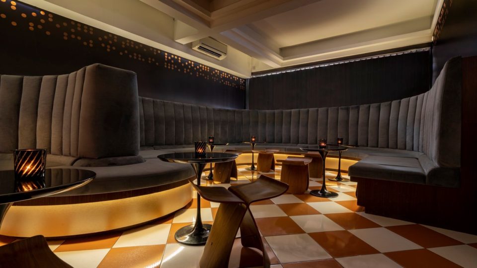 The interior of the restaurant at Beach Road. Photo: NOX Dine in the Dark/Facebook
