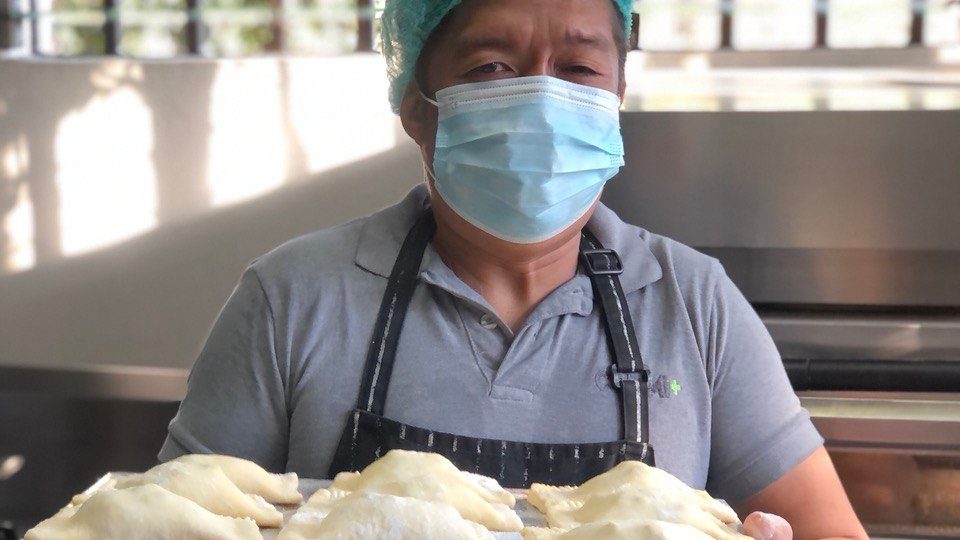 Alvin Abay, baker at Casa Luisa, needs help with his medical expenses