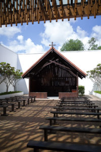 The chapel at the museum. Photo: Coconuts