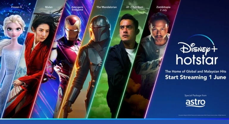 Disney+ Hotstar promotional poster. Photo: Astro
