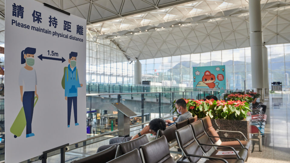 Hong Kong residents who are fully vaccinated can have their hotel quarantine halved to seven days if they have a positive antibody test results. Photo: Hong Kong gov’t Information Services Dept.