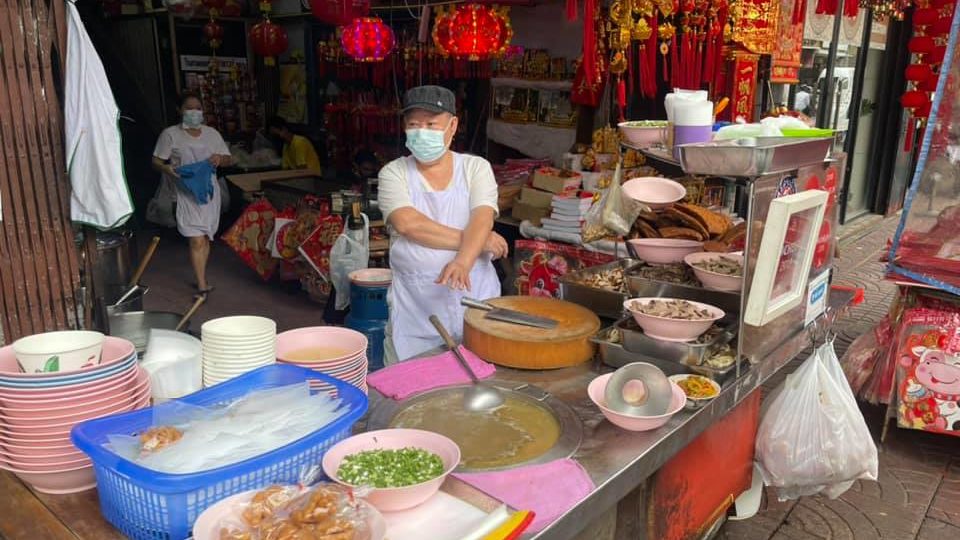 A file photo of Charnchai Tangsubmanee at his shop Guay Jub Ouan Pochana. Photo: Guay Jub Ouan Pochana / Facebook
