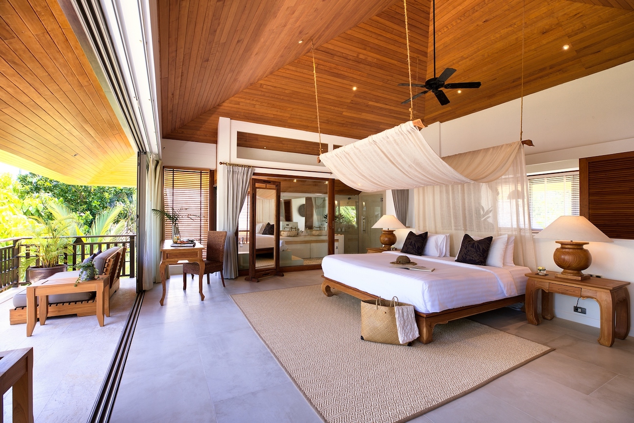 Each villa features a mix of modern and traditional design. Photo: The Luxe Nomad