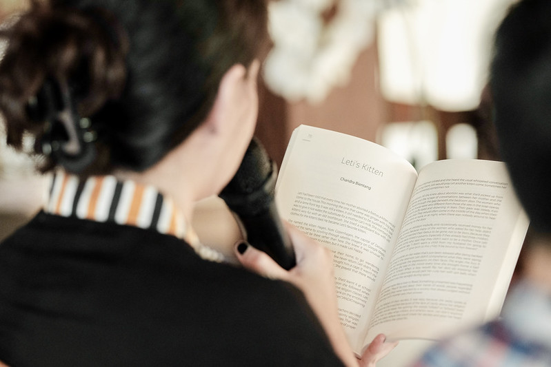File photo taken from the 2019 edition of UWRF. Photo: Vifick Bolang/Ubud Writers and Readers Festival