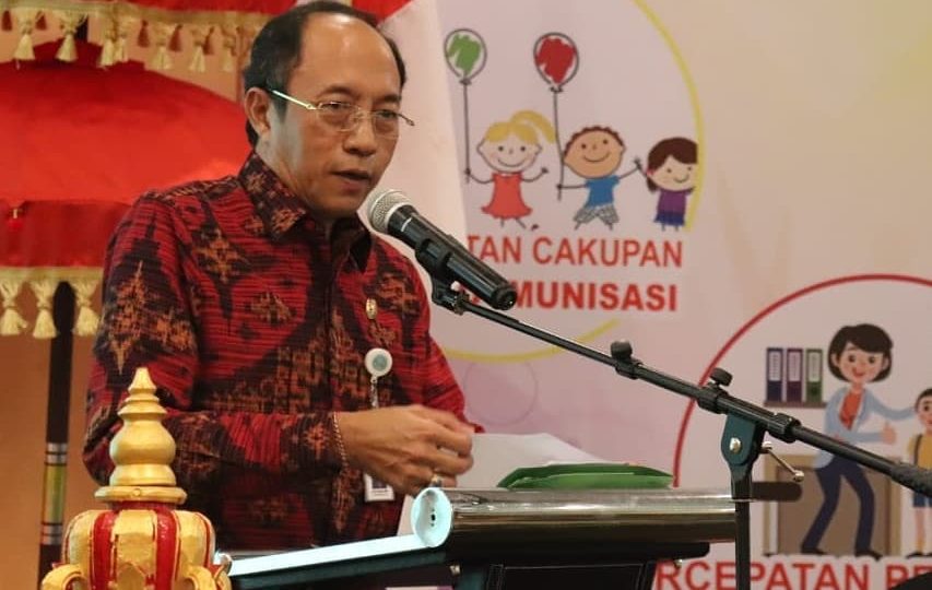 The Chief of Bali Health Agency, Ketut Suarjaya. Photo: Pemprov Bali
