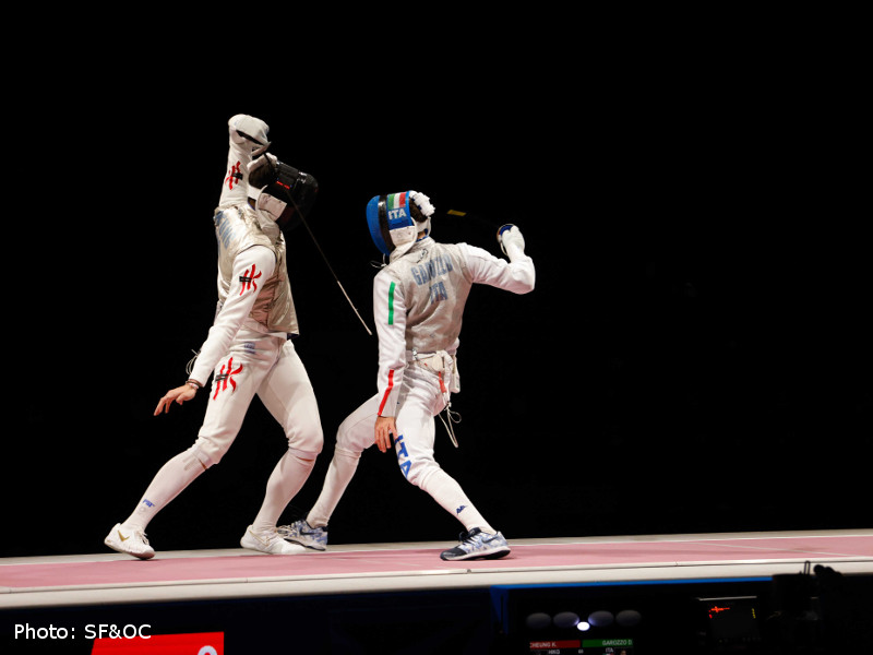 Edgar Cheung beat Italy's Daniele Garozzo in the men's individual foil fencing event, giving Hong Kong its first Olympic gold win since 1996.