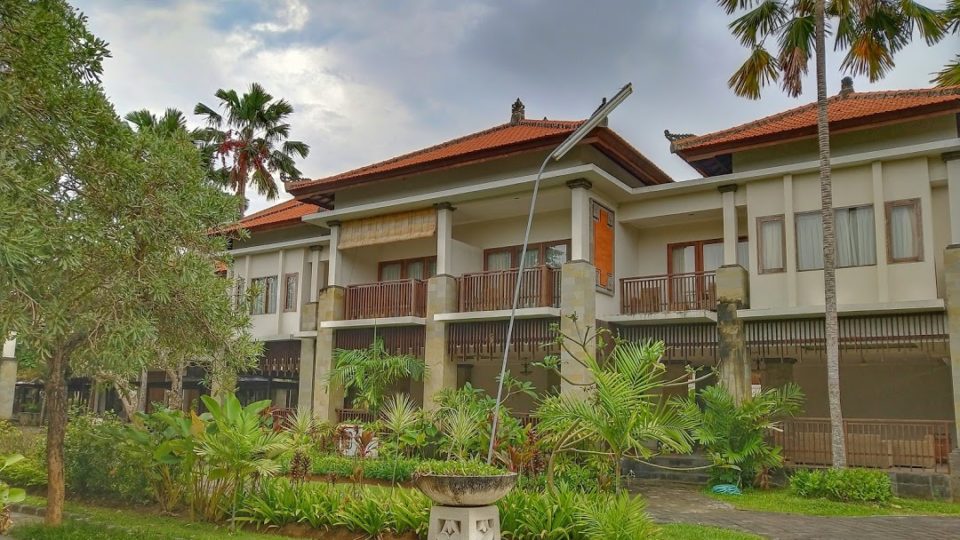 One of the buildings in the Wisma Werdhapura complex in Sanur. Photo: Kementerian PUPR