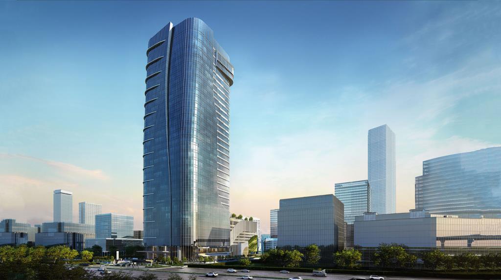 A file photo of S-Oasis anticipated to complete early 2022.