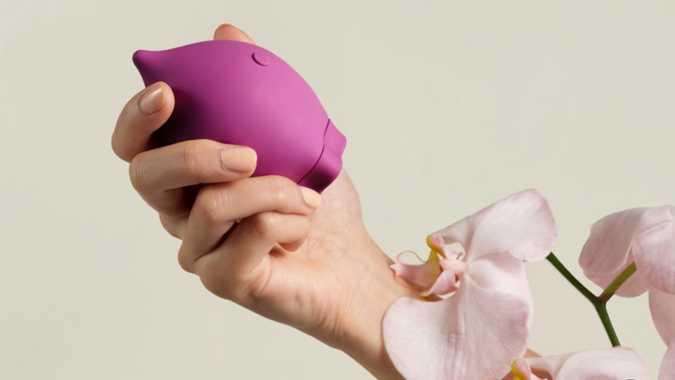 The Poet, Smile Makers’s air pulse stimulator. Photo: Smile Makers
