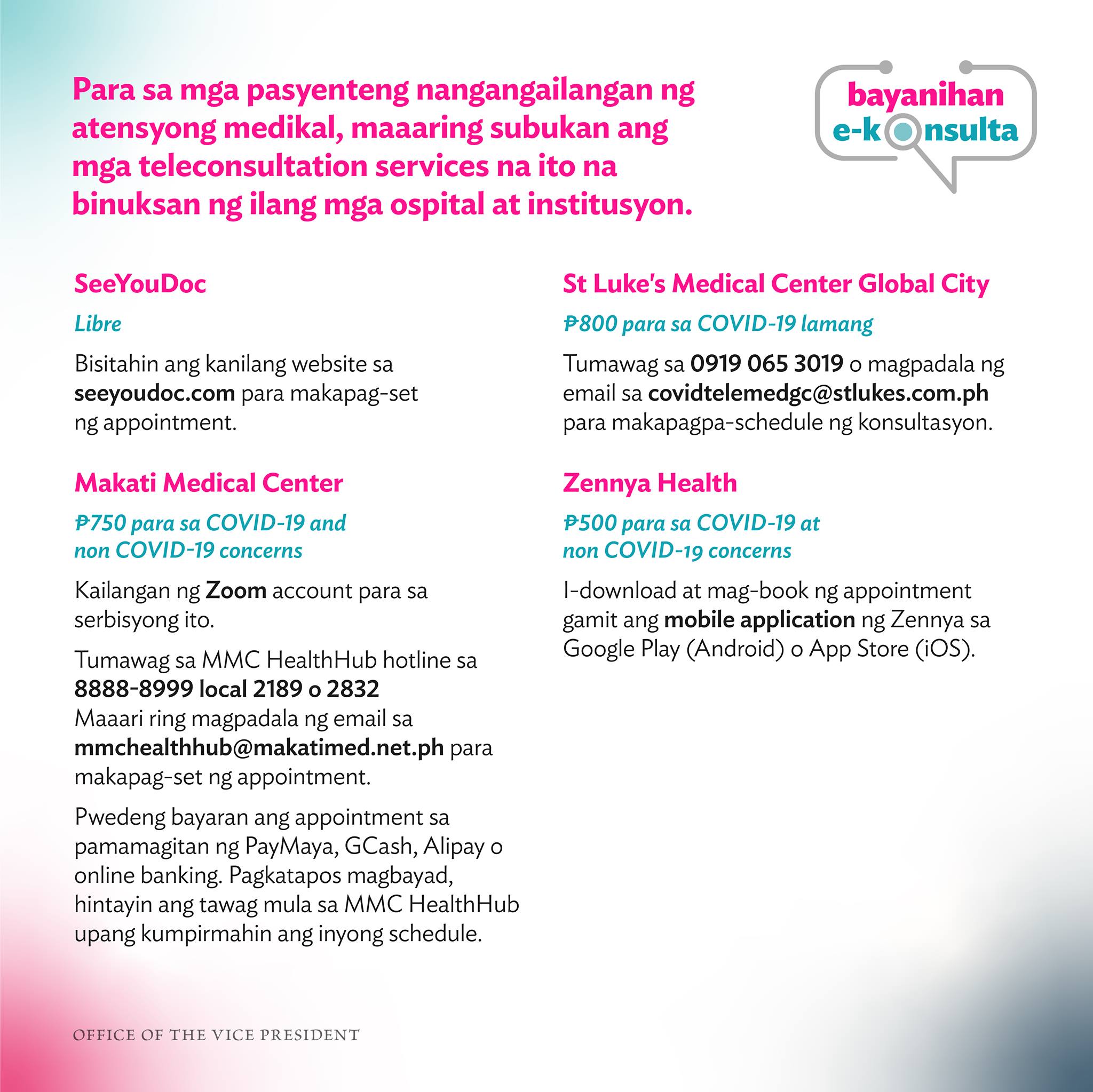 fb.com/VPLeniRobredoPH