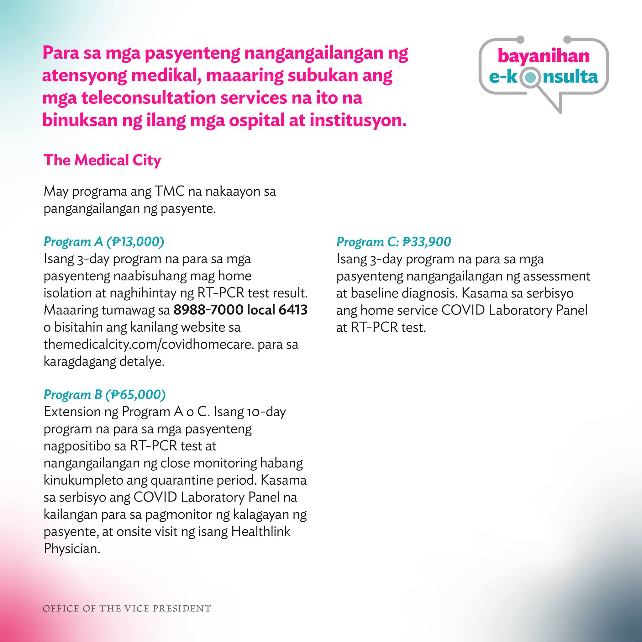 fb.com/VPLeniRobredoPH