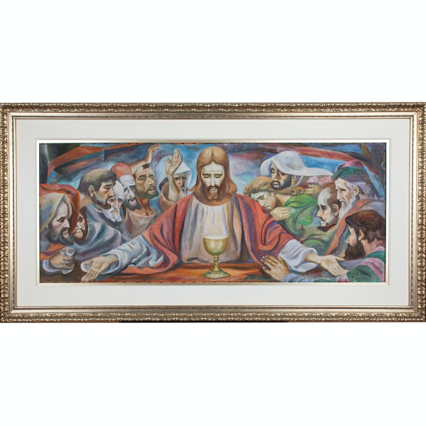 'Last Supper', Botong Francisco, 1969, oil on canvas
