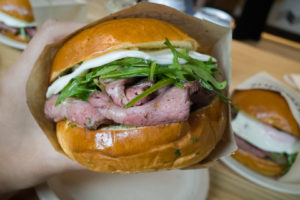 Eggslut’s Gaucho steak sandwich. Photo: Coconuts