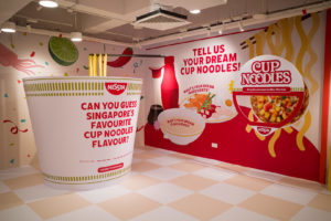 The playground’s Nissin installation. Photo: Carolyn Teo/Coconuts