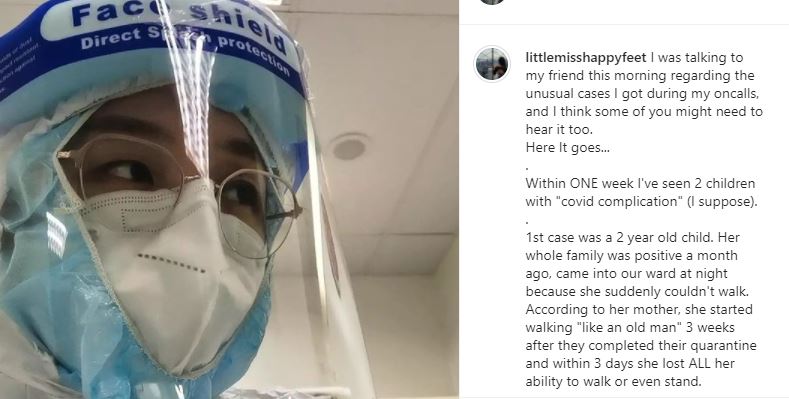 Screenshot of Vivian Lee’s post. Photo: Littlemisshappyfeet/ Instagram
