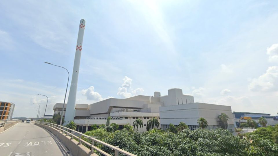 The Tuas Incineration Plant at No. 20 Tuas Avenue 20. Photo: Google Maps
