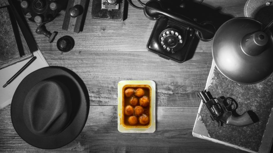 Eight perfectly rounded orbs swimming in a lake of yellow-brown curry. Photo: Viraj Bindra