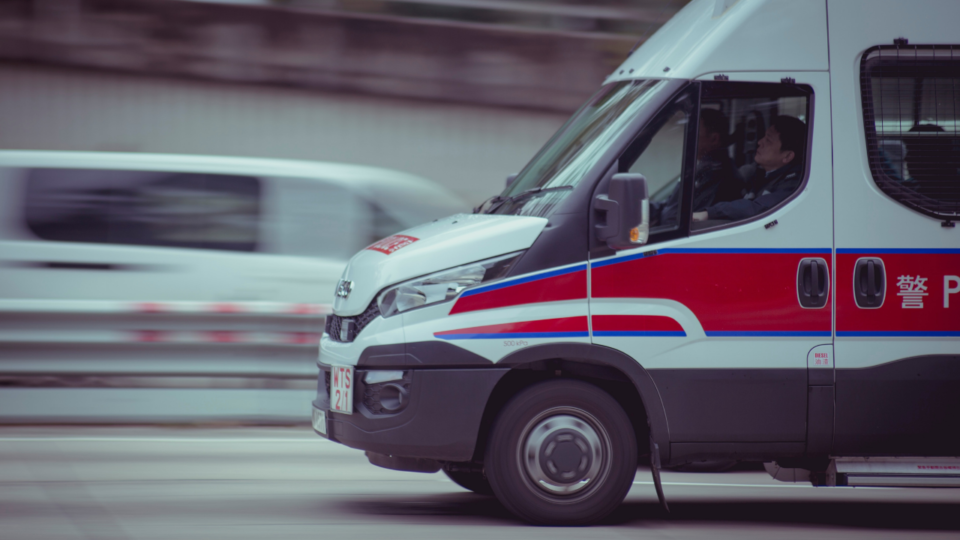 The taxi driver and passenger were reportedly having an altercation. Photo: Unsplash/Arron Chiu