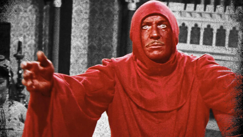 ‘Welcome to the party!’ — Prince Prospero.
