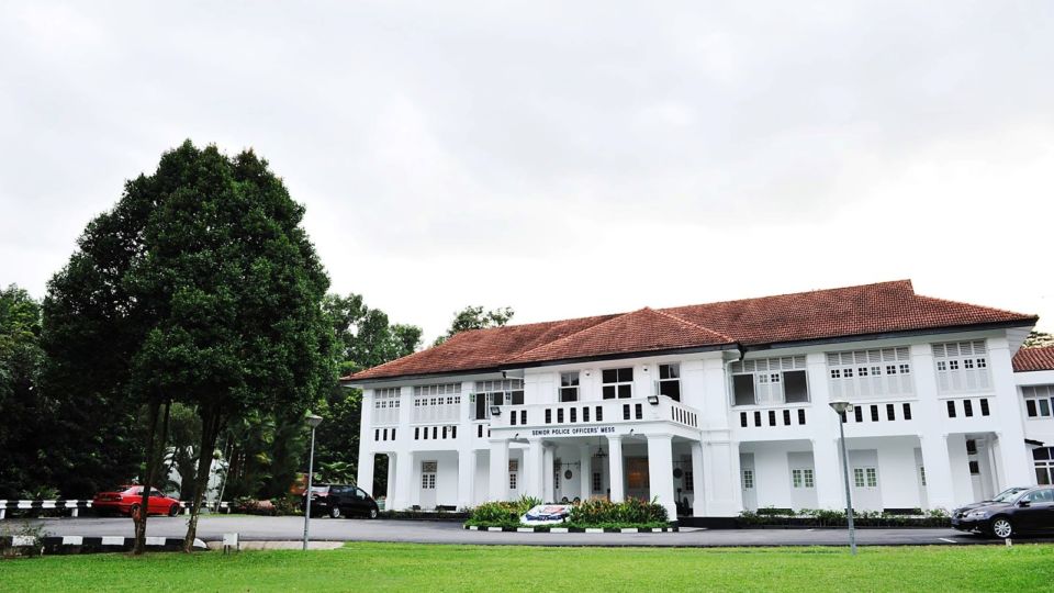 The Senior Police Officers’ Mess building at the Old Police Academy on Mount Pleasant Road. Photo: Singapore Police Force/Facebook
