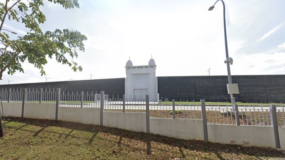 Exterior of Changi Prison Complex. Photo: Google Street View