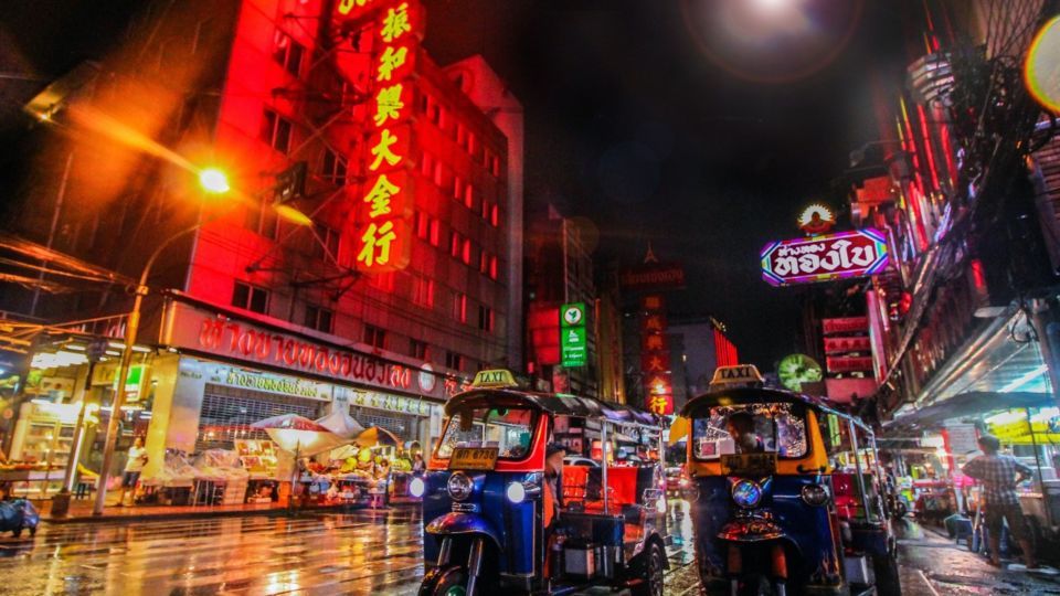 Tuk-tuks in Bangkok’s Chinatown. Photo: Florian Wehde