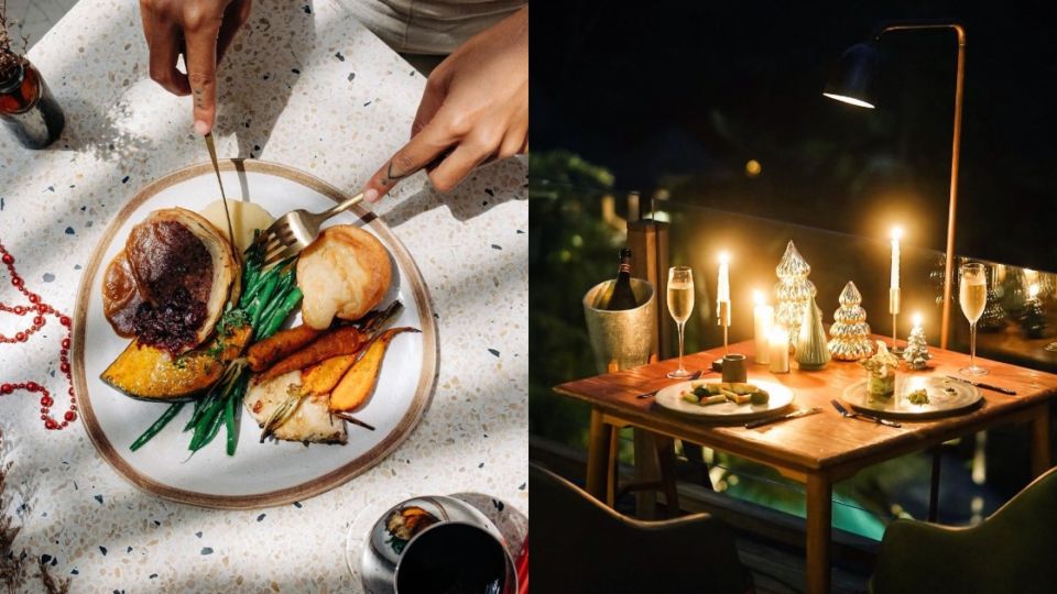 Whether you’re spending the year-end holiday with your significant other, family, or your gang of friends, you’ll always have a myriad of culinary options to celebrate Christmas and New Year in style in Bali. Photo: Instagram/@kyndcommunity & @junglefishbali
