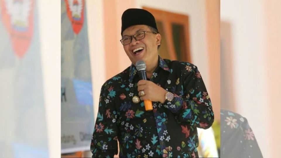 Oded M. Danial, the mayor of the West Java capital of Bandung, passed away on Friday (Dec. 10) afternoon. He was 59 years old. Photo: Instagram/@mangoded_md