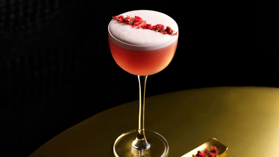 ‘Vanda’ by Gabriel Carlos, bartender of One-Ninety Bar in Singapore.
