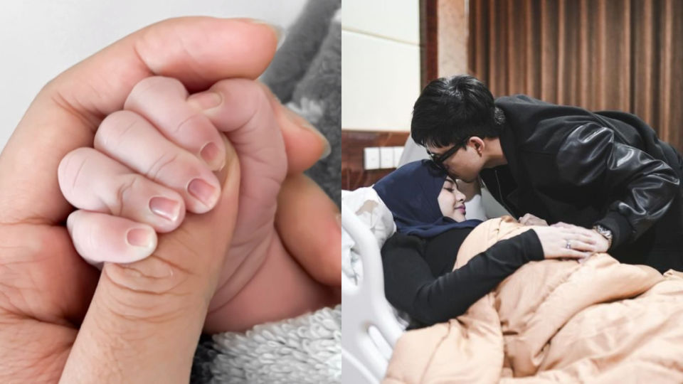 It’s a big day for Indonesian YouTube megastar Atta Halilintar and his wife, singer Aurel Hermansyah as they welcome their first child today. The 27-year-old vlogger posted a photo of him holding his daughter’s little fingers, nicknamed Baby A, on his Instagram page. Photo: Instagram/@attahalilintar