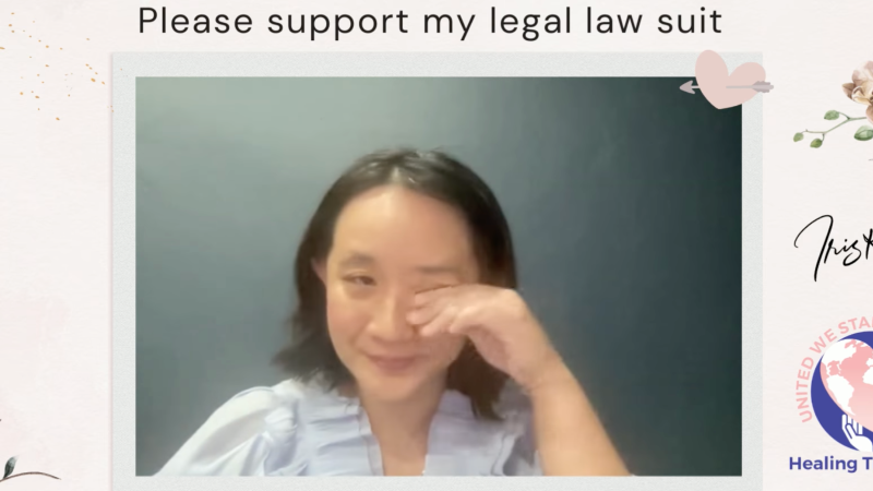 Iris Koh appeals for S$100,000 (US$74,400) in a video posted Tuesday night to social media. Photo: Iris Koh/Facebook
