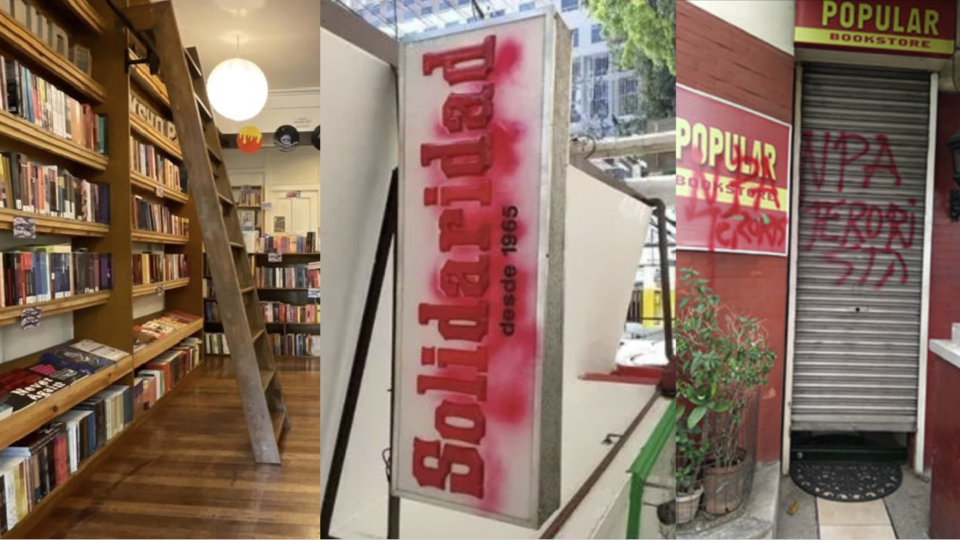 Images: Mt. Cloud/Solidaridad Bookshop/Popular Bookstore