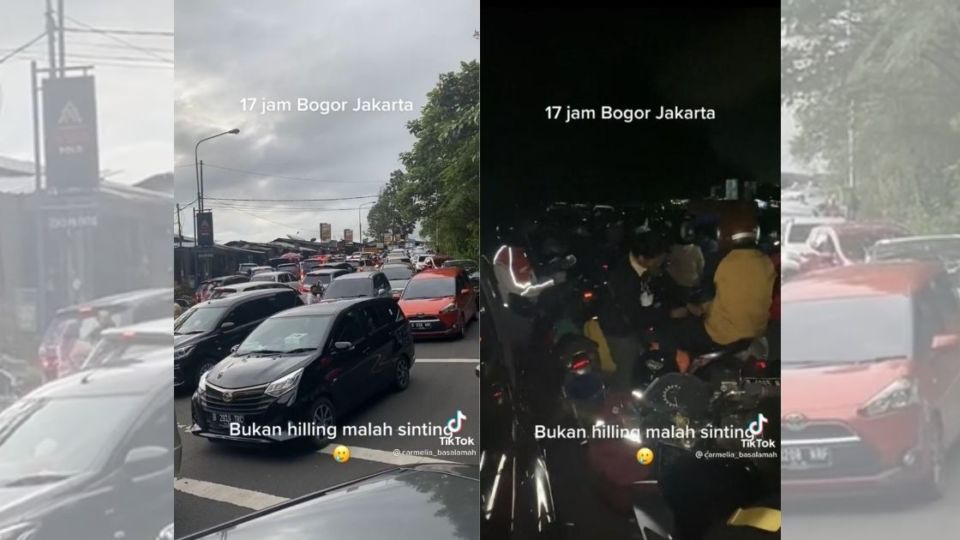 In the long weekend that just passed, Puncak, the popular mountainous destination in West Java, saw massive traffic congestion that reportedly lasted up to dozens of hours. With another public holiday coming in the form of Nyepi (Day of Silence) tomorrow, local traffic authorities said that they will enforce tightened rules for incoming holiday makers. Screenshot from TikTok/@carmelia_basalamah