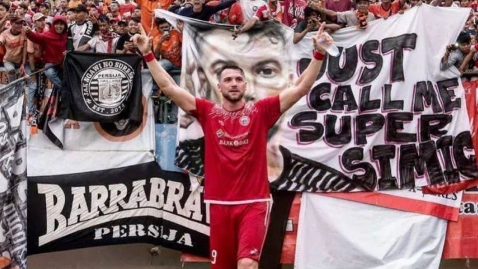 Croatian forward Marko Šimić, arguably one of the greatest players to grace Jakarta’s beloved soccer team Persija, has announced that he has unilaterally terminated his contract alleging that the club had failed to pay him for a year. Photo: Instagram/@markosimic_77