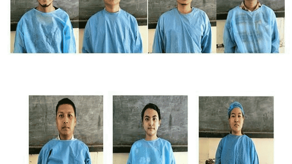Seven Yangon health care workers reportedly sentenced to death in March by the military.