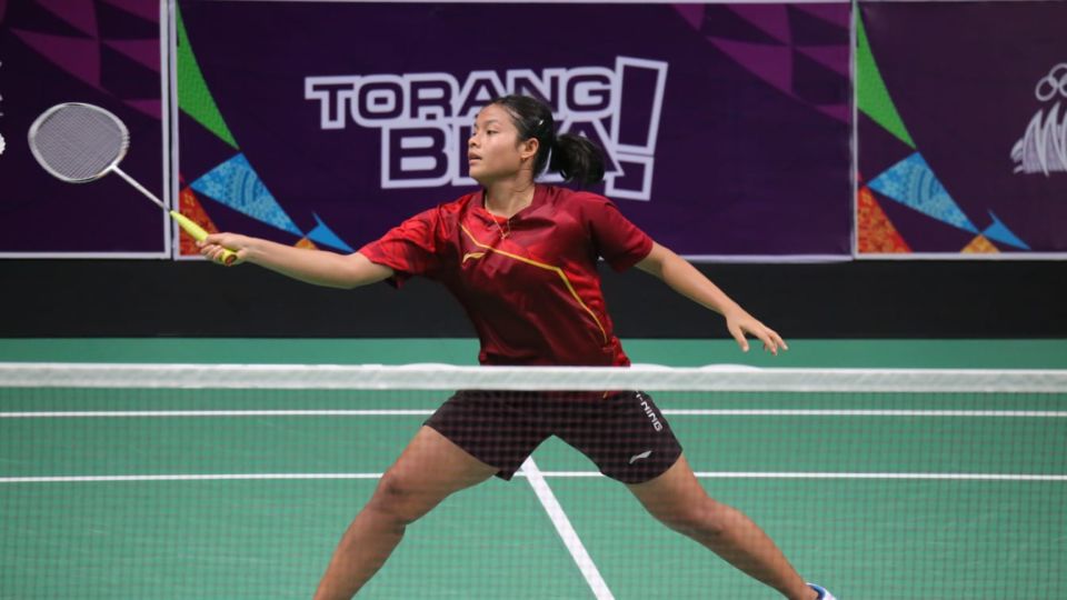 Indonesia’s rising badminton star 19-year-old Komang Ayu.  Photo: Obtained.