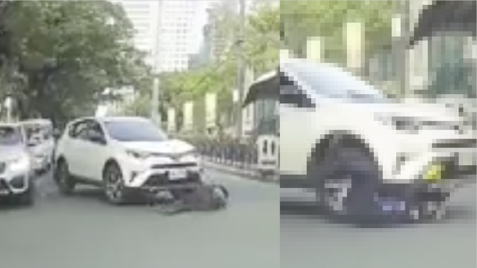 Shocking footage of a white SUV running over a mall guard made the rounds on social media.