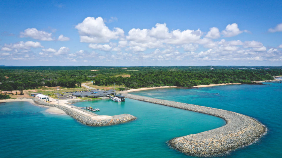 The Desaru coast ferry terminal. Photo: Desaru Coast Destination Resort
