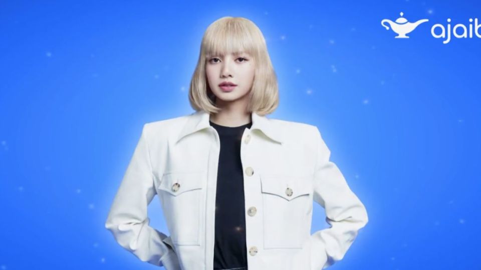 Stock and mutual fund investment platform Ajaib has announced their new spokesperson, and it’s as big a catch as one could dream of in K-pop-crazy Indonesia: BLACKPINK’s Lisa. Screenshot from Twitter/@ajaib_investasi