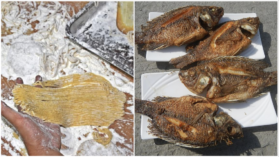 A group of women farmers in Kalinga developed a noodle product made with tilapia meat. Image: BFAR-CAR