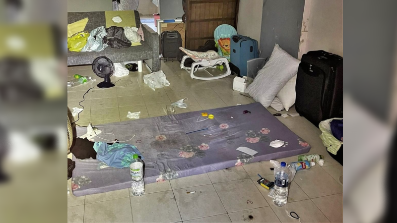 The home of a woman accused of abusing drugs was taken during a recent drug bust. Photo: Central Narcotics Bureau
