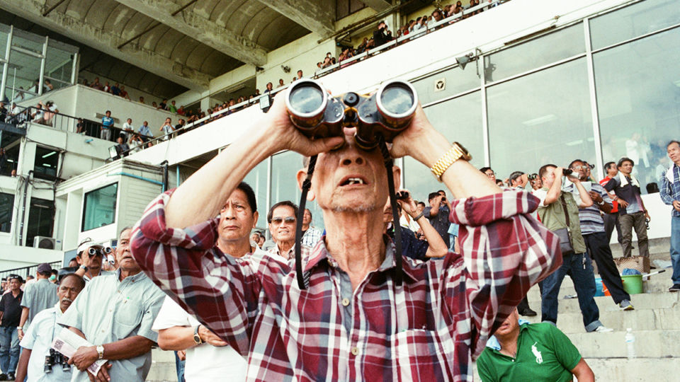 A photo taken by Artyt Lerdrakmongkol. It’s on display as a part of the ‘Poor Man’s Binoculars’ exhibition at Kathmandu Photo Gallery in Bangkok. Photo: Artyt Lerdrakmongkol 