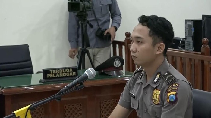 File photo of Randy Bagus Hari Sasongko on trial