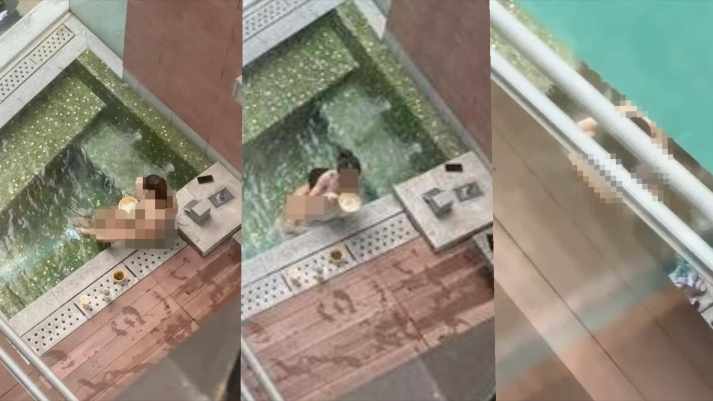 Viral videos of pair caught allegedly having sex in private outdoor hotel  jacuzzi raise privacy concerns in HK | Coconuts