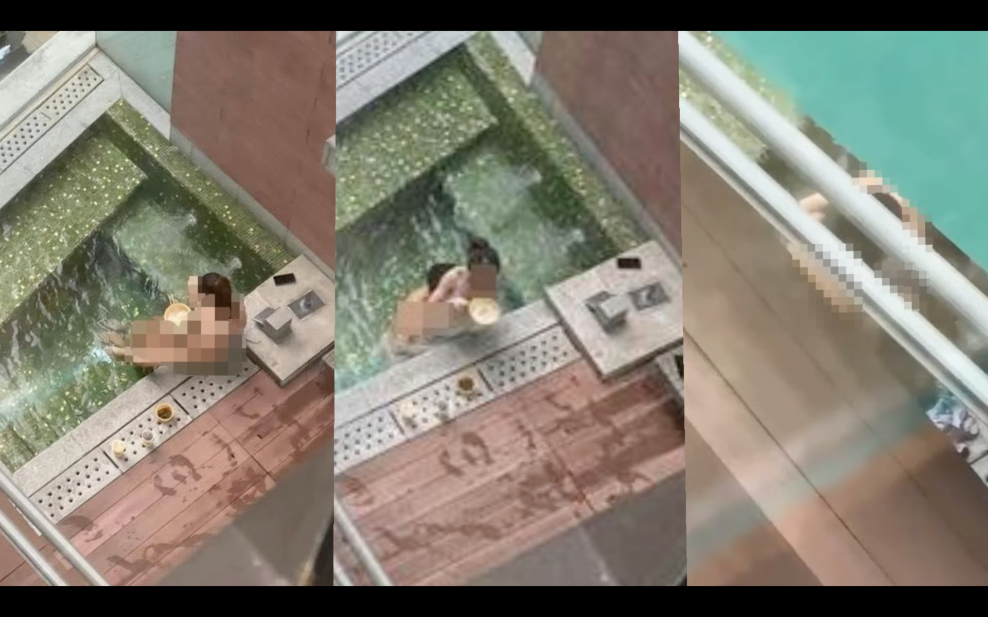 Viral videos of pair caught allegedly having sex in private outdoor hotel  jacuzzi raise privacy concerns in HK | Coconuts