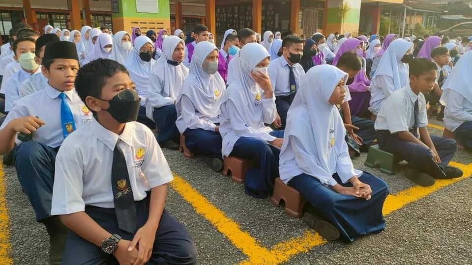 Photo: SK Seri Aman. Teacher Collection Group/Facebook
