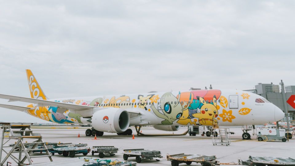 The Pikachu Jet TR. Photo: Changi Airport