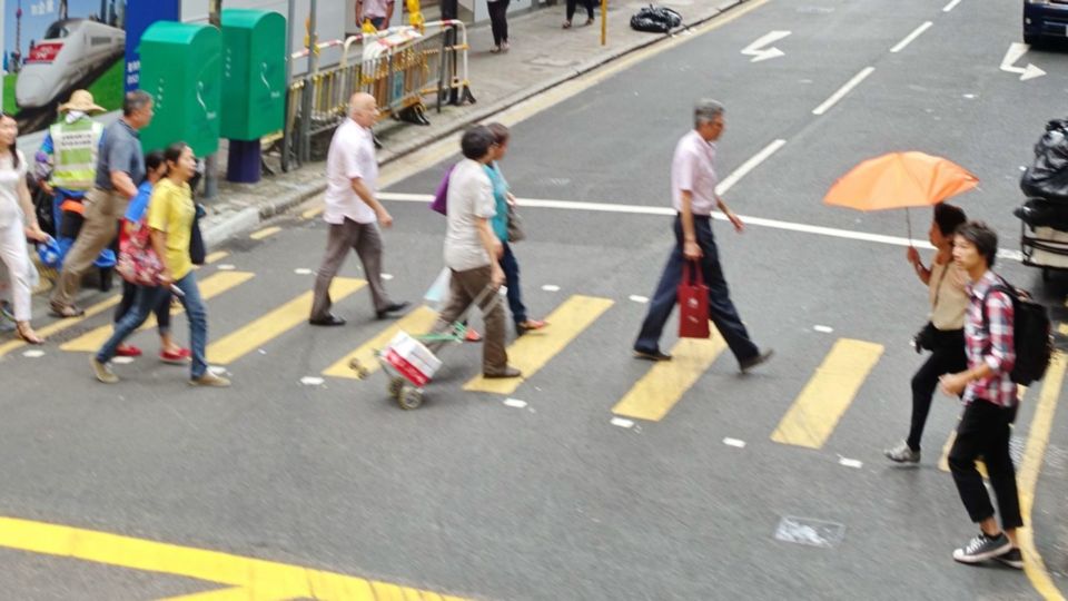 Gilman Street near Des Voeux Road Central, Hong Kong. Photo: Wikimedia Commons/Mk2010